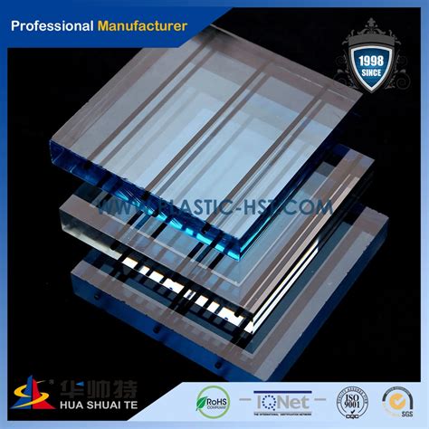 High Gloss Acrylic Sheet Manufacture For Sound Barrier Hst China