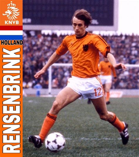 Pieter Robert Rensenbrink Football Voetbal Nederland