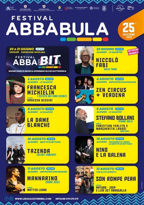 Abbabula Festival Arriva Alla 25 Edizione Sardegna Reporter