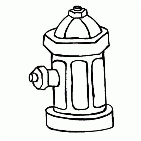 Fire Hydrant Printable Fire Hydrant Coloring Pages Coloring Home Free