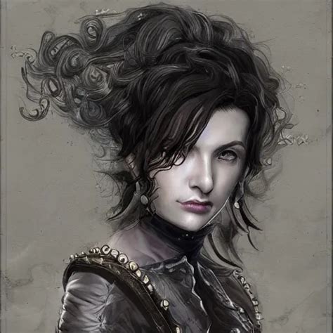 Portrait Of Lady Dimitrescu From Resident Evil Stable Diffusion Openart