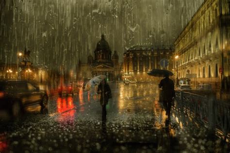 Rainy Cityscape Photography by Eduard Gordeev - ShockBlast