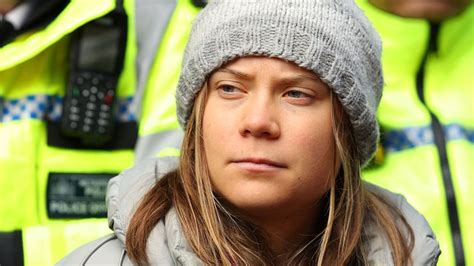 Greta Thunberg Climate Activist Arrested And Charged After London