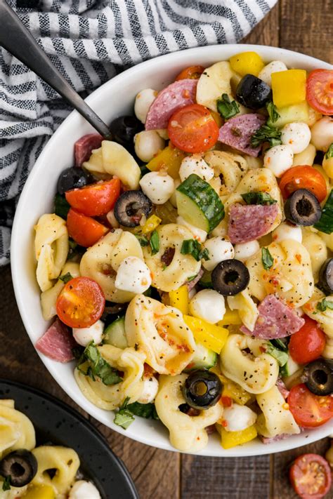 Mediterranean Tortellini Caprese Salad Costco Copycat Kitchen Divas