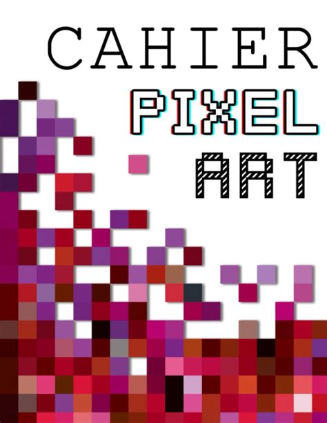 Buy Cahier Pixel Art Cahier De Dessin Vierge Avec Petits Carreaux