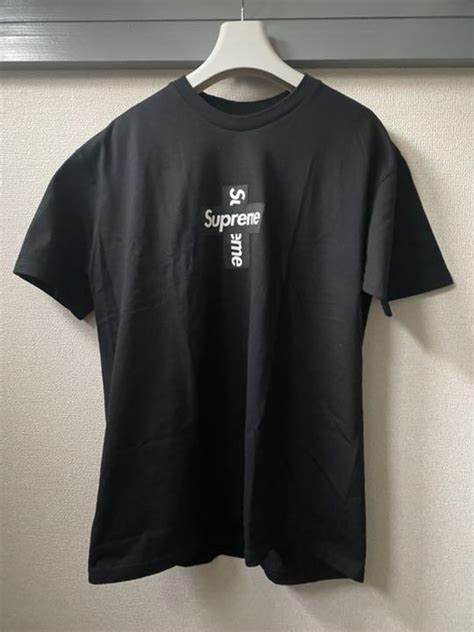 ステッカー Supreme Supreme Cross Box Logo Tee Navyの通販 By ひろろs Shop｜シュプリームならラクマ ステッカー