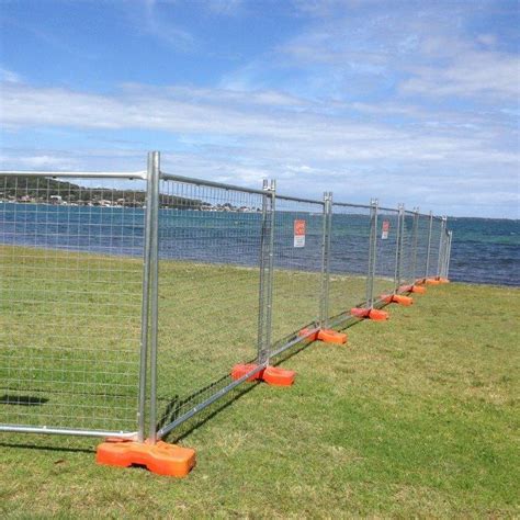 Aunz Movable Galvanized Temporary Fencing Panel For Australia Market