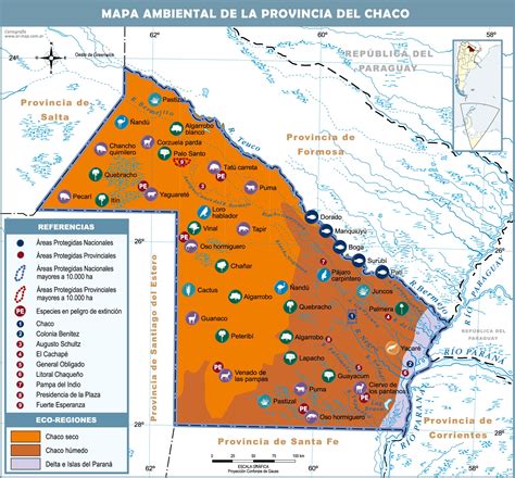 Mapa Ambiental De La Provincia Del Chaco Gifex