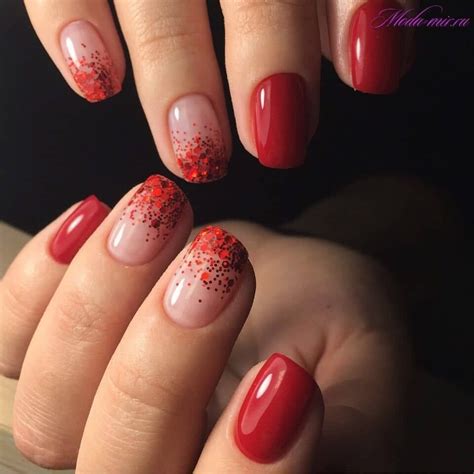 50 Creative Red Acrylic Nail Designs To Inspire You Red Acrylic Nails