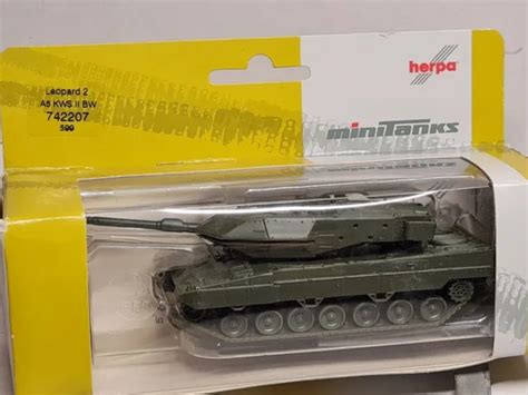 HERPA MINITANKS 599 Kampfpanzer Leopard 2A5 KWS II Bundeswehr 1 87 H0