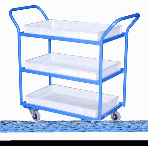 Side Support Platform Trolley Rudra Material Handling Equipment Company