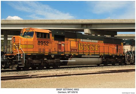 Bnsf Sd70mac 8952 Bnsf Sd70mac 8952 At Garrison Montana O Flickr