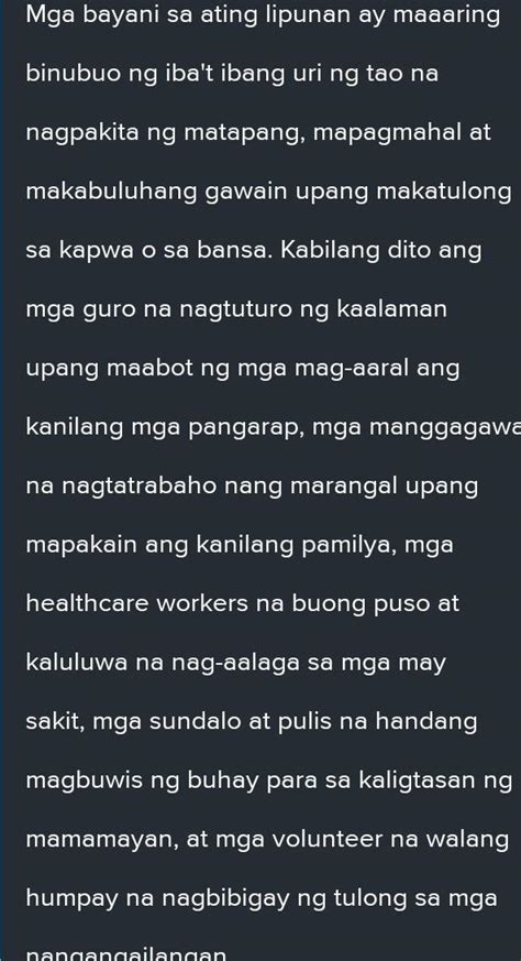 Gawain Sa Pagkatuto 2 • Magtala Ng Ibat Ibang Uri Ng Tao Sa Lipunan