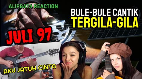 Bule Bule Cantik Tergila Gila Dengan Permainan Gitar Elektrik Alip Ba