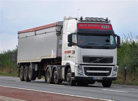 Nick Brown Volvo FH KV63 TWK A47 Easton LONE RANGER Andy