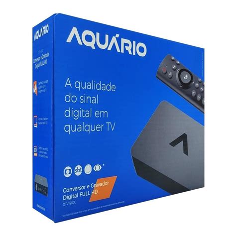 Conversor E Gravador Digital Full Hd Dtv Aquario Shopee Brasil