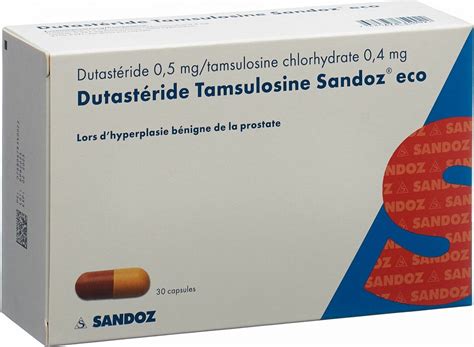 Dutasterid Tamsulosin Sandoz Eco 0 5 0 4mg 30 Stück in der Adler Apotheke