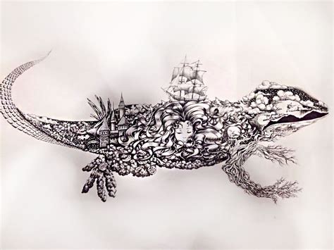 Dream Lizard by RiverSpirit456 on DeviantArt