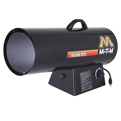 Mi-T-M Portable Heaters Propane Forced Air 150,0000 BTU MTMMH-0150-LM10