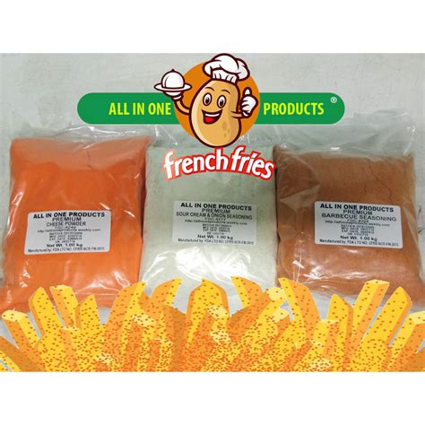 1kg Potato Fries Corner Flavoring French Fries Powder Barbeque Bbq Sour