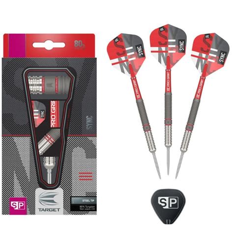 Target Sync 01 80 Tungsten Swiss Point Steel Tip Darts