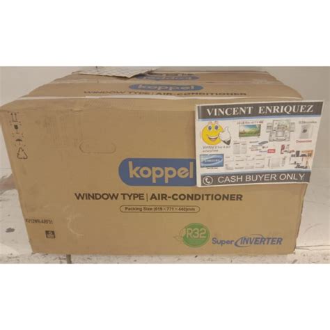 Koppel Full Inverter Remote Window Type Aircon Hp Hp Shopee