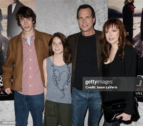 Actor Bill Paxton with wife Louise Paxton , children James Paxton and ...