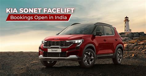 Kia Sonet Facelift Bookings Open In India CarLelo