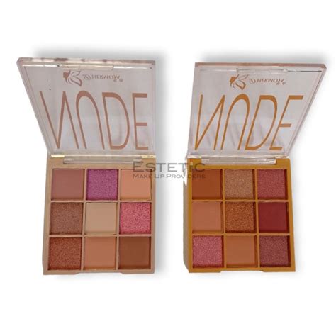 Paleta Sombra Nude X9 Color DHermosa Pro Estetic Make Up