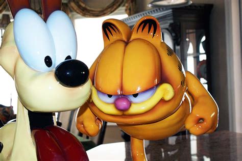 3D Cartoon Models - Garfield and Odie - WhiteClouds