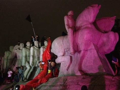 G Ndios Protestam Contra Pec Na Regi O Do Ibirapuera Not Cias