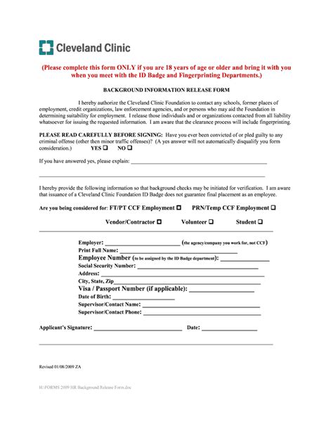 Cleveland Clinic Discharge Papers Fill Online Printable Fillable