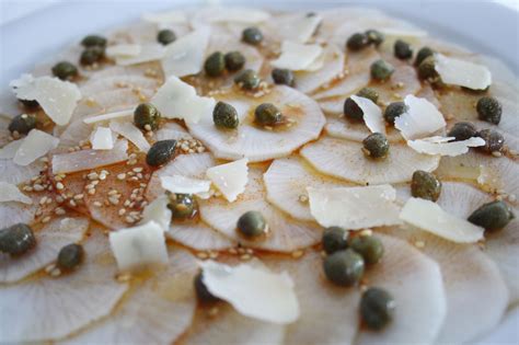 Carpaccio De Radis Noir Food Feta Cheese Feta