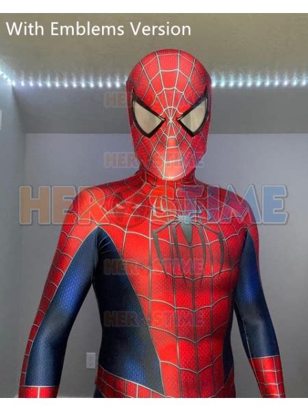 Spider Man 3 Suit Sam Raimi Spider Man Cosplay Costume