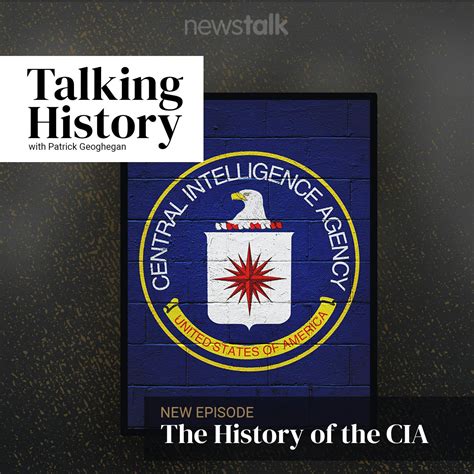 The History of the CIA – Talking History with Patrick Geoghegan