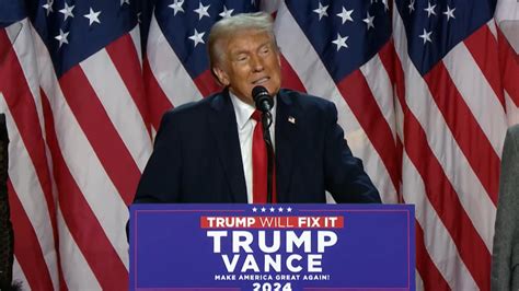 Full Trump victory speech | 11alive.com