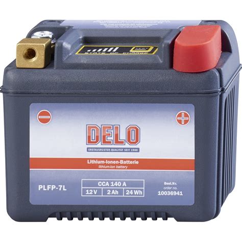 DELO Lithium Ionen Batterien Kaufen Louis Motorrad Feizeit