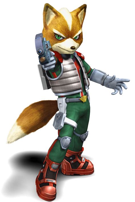 Fox Mccloud From Star Fox Game Art Game Art Hq