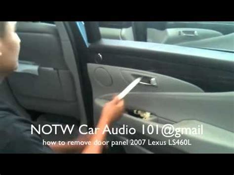 How To Remove Lexus Ls L Door Panel Youtube