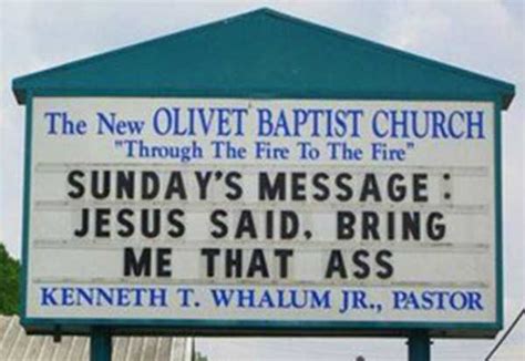 60 Creatively Funny Church Signs | KLYKER.COM