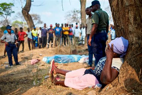 Death toll from Zimbabwe mine collapse climbs to 13