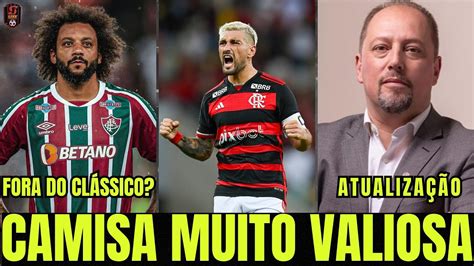 VALORES DA CAMISA DO FLAMENGO DESFALQUE IMPORTANTE PARA O CLÁSSICO