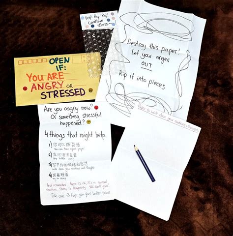 Open When Letters Ideas Open When You Are Angry Or Stressed Open