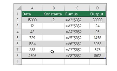 Rumus Perkalian Excel Otomatis Panduan Praktis Literasi Guru