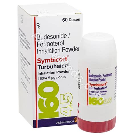 Symbicort Turbohaler 160mcg Budesonideformoterol Arrowmeds