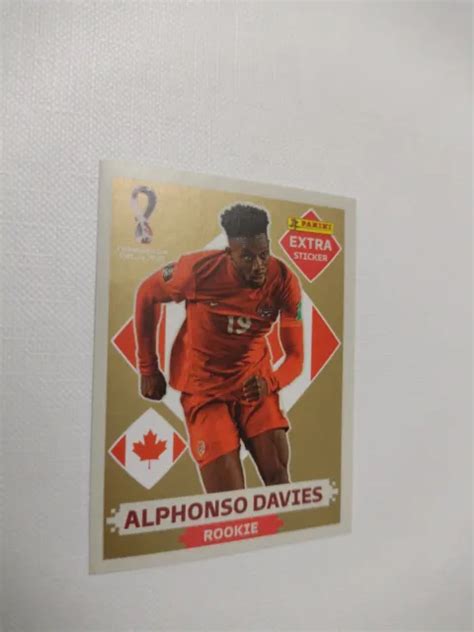 Panini Extra Sticker Fifa World Cup Qatar Alphonso Davies Legend