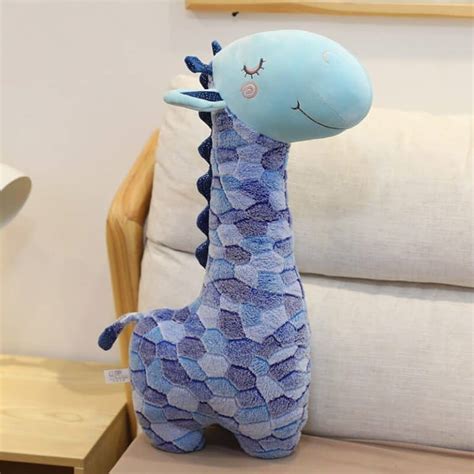 Peluche G Ante Girafe Bleue Plush Boutiques