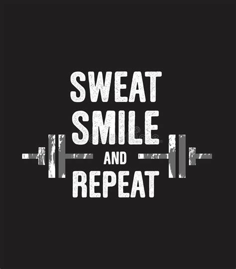 Sweat Smile And Repeat Inspiring Workout And Fitness Gym Motivation