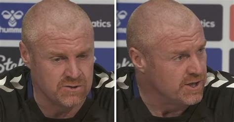 Sean Dyche Reveals Training Ground Message To Everton