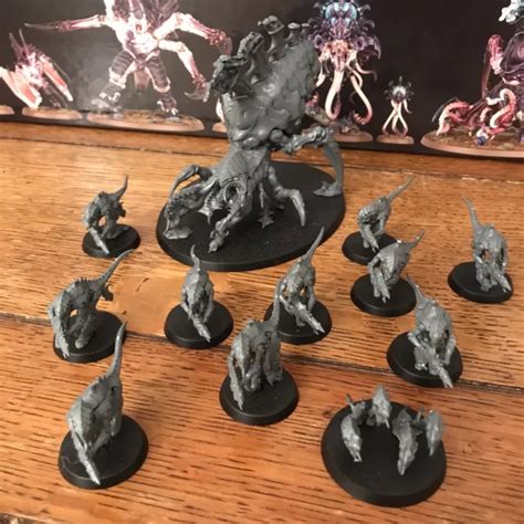 TYRANID ARMY WARHAMMER 40k Tyranids Termagants Psychophage Ripper Swarm